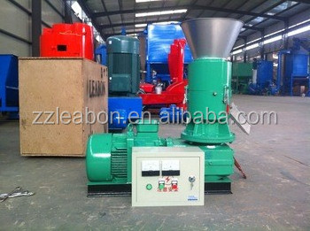 Flat Die Alfalfa Biomass Wood Pellet Maker Wood Pellet Mill