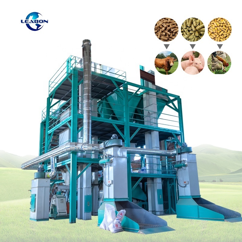 5T/H Congo Poulry  Chicken Pellet Feed Machine Pellet Machine for Animal Grass Rabbit Chicken Cattle Alfafa Pellet Machine