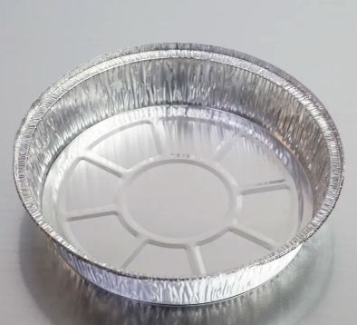 Various Sizes Disposable 9 inch frozen pizza 8 shallow take out aluminum foil pie plate/ tins with dome lids