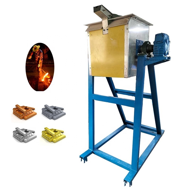 50kg copper metal smelting furnace