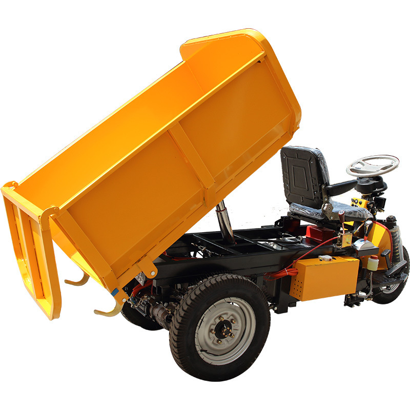 Electric  mini  dumper  for Peru with loading capacity 1500kgs