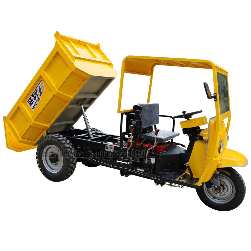 LK270D Premium Diesel transport vehicle,three-wheel Construction dumper