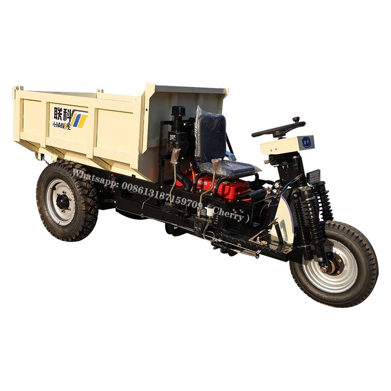 LK270D hydraulic diesel dump truck/three wheel motorcycle