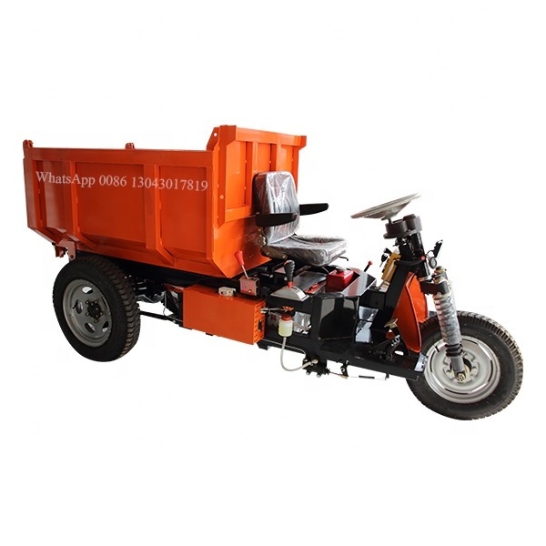 LK200E electric 3 wheeler,multi-function mini dumper truck, hydraulic and electric mini electric dumpers