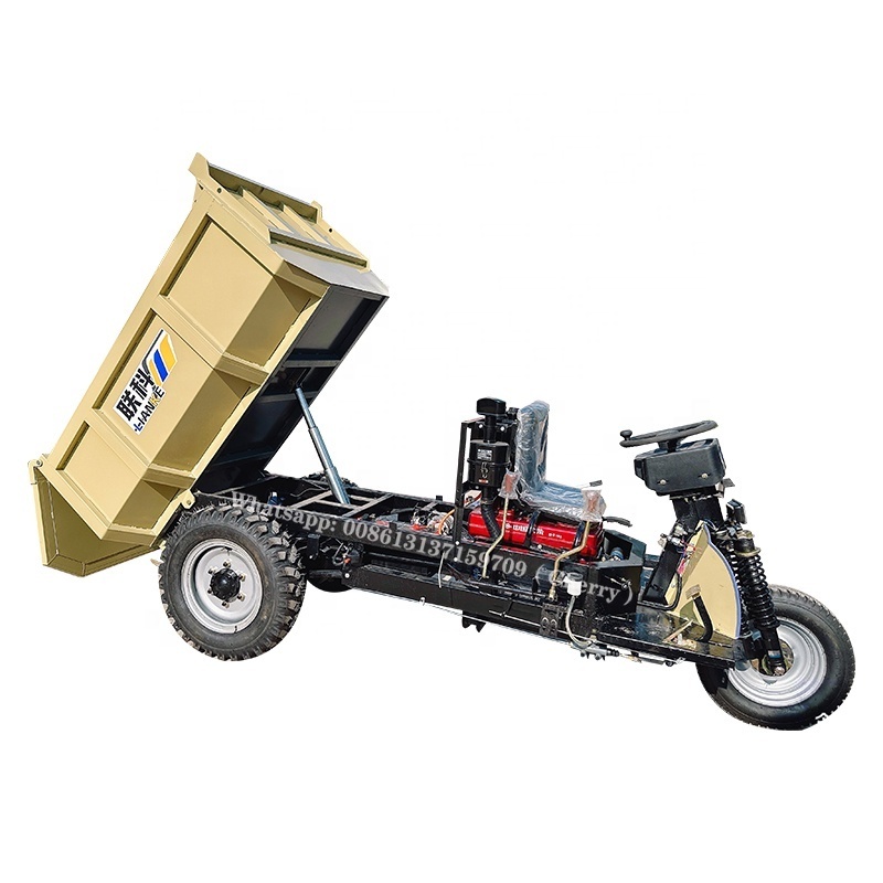 LK270D hydraulic diesel dump truck/three wheel motorcycle