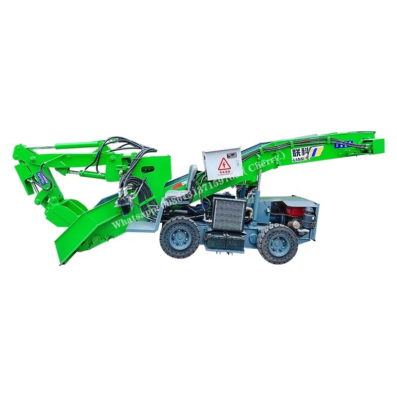 hydraulic mucking loader/hydraulic and electric mucking loader machine/digging mucking loader