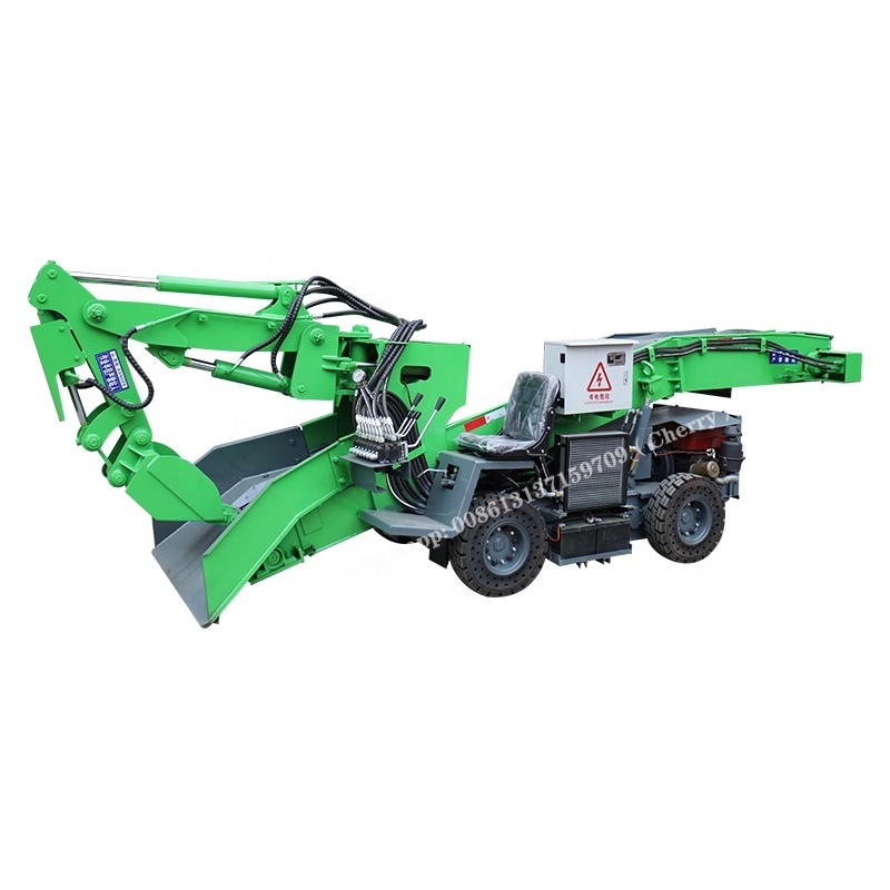 hydraulic mucking loader/hydraulic and electric mucking loader machine/digging mucking loader