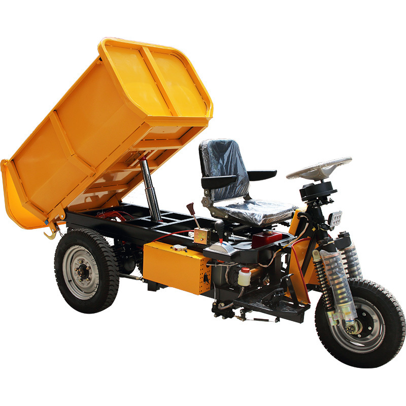 Electric  mini  dumper  for Peru with loading capacity 1500kgs