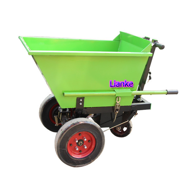 LK13 Rear dumping landscaping electric mini loader, LK12 electric small wheelbarrow for construction