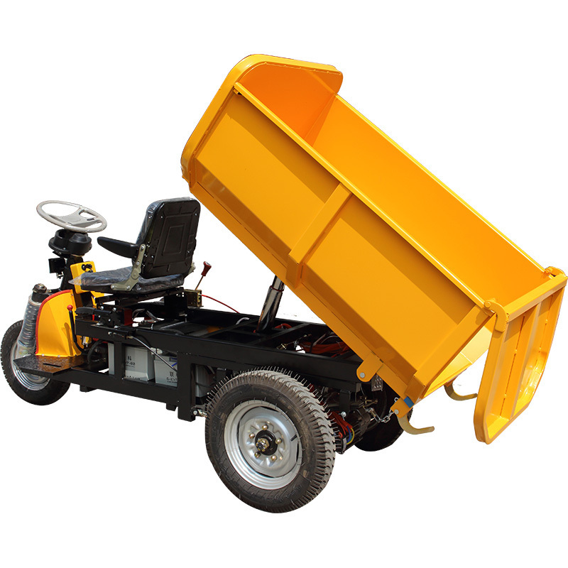 Electric  mini  dumper  for Peru with loading capacity 1500kgs