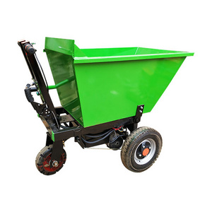 LK13 Rear dumping landscaping electric mini loader, LK12 electric small wheelbarrow for construction