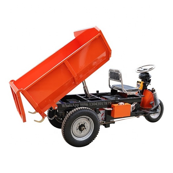 LK135 electric Lianke dump trucks, hot selling electric motor cargo dumper truck price