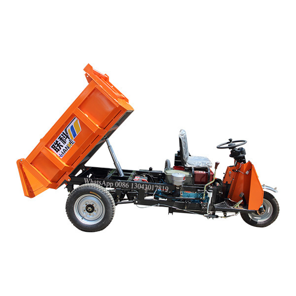 LK135D Hot sale diesel cargo tricycle, big 3 wheel diesel 18hp trike pedicab price