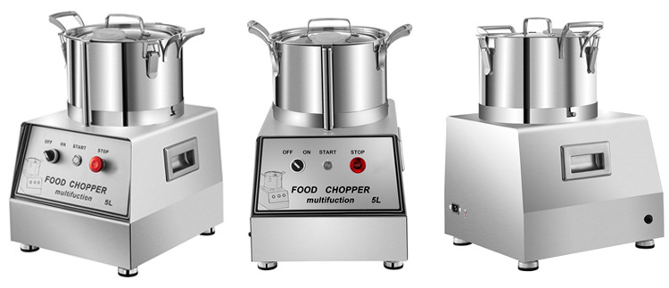 2024 stainless steel commercial food processor chopper for meat and vegetable Cutter