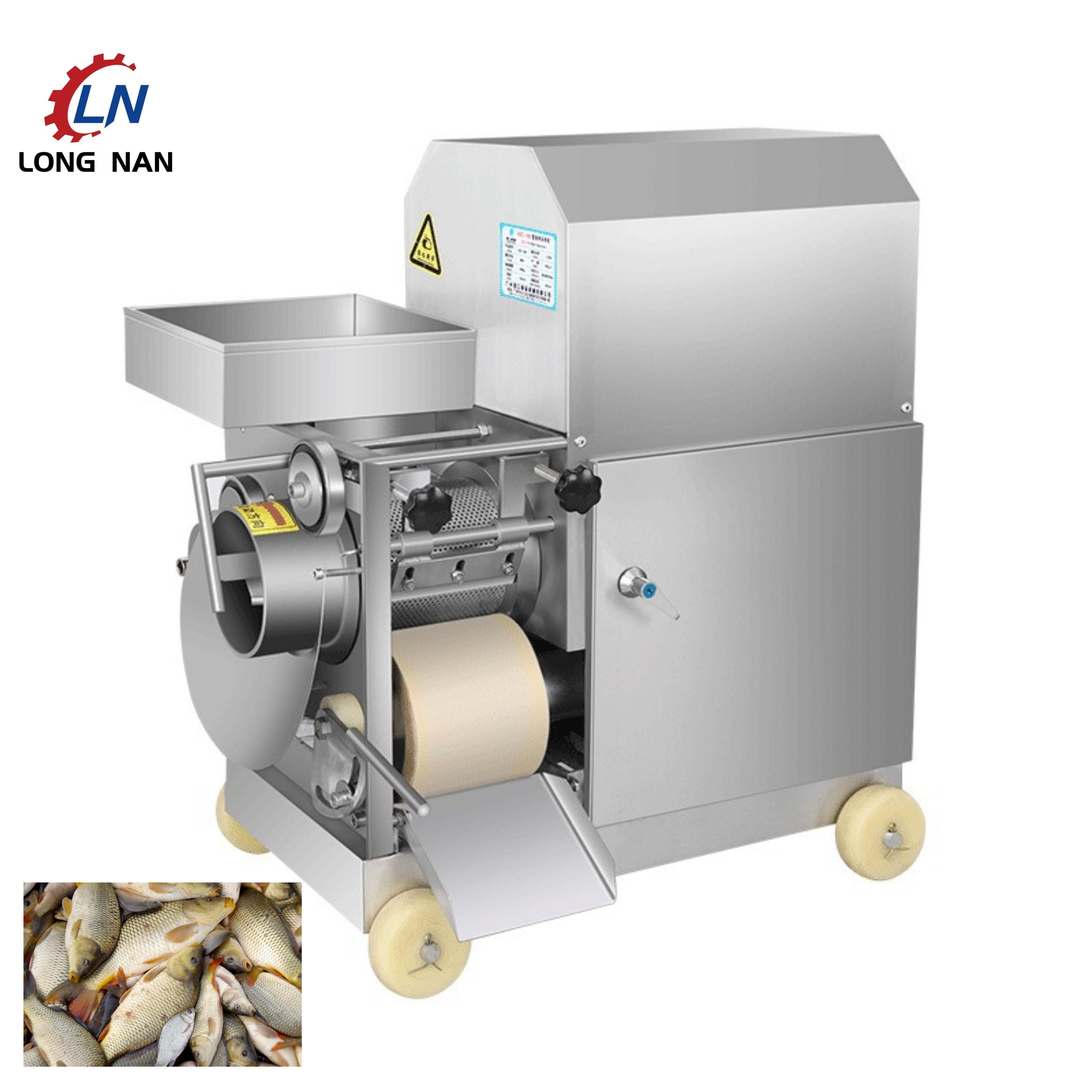 Automatic Crab Shrimp Meat Fish Bone Removing Machine High Efficiency Electric Fish Filleting Deboning Machine