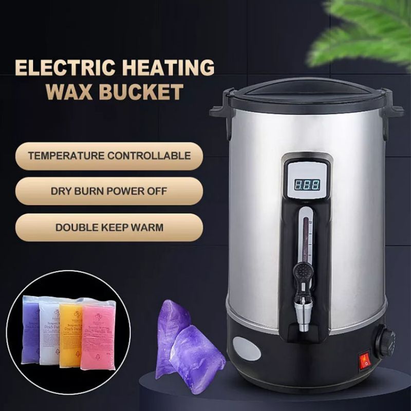 8/10/12/15/25/35L Stainless steel electric black silver wax Maker Candle melter Melting Pot Machine