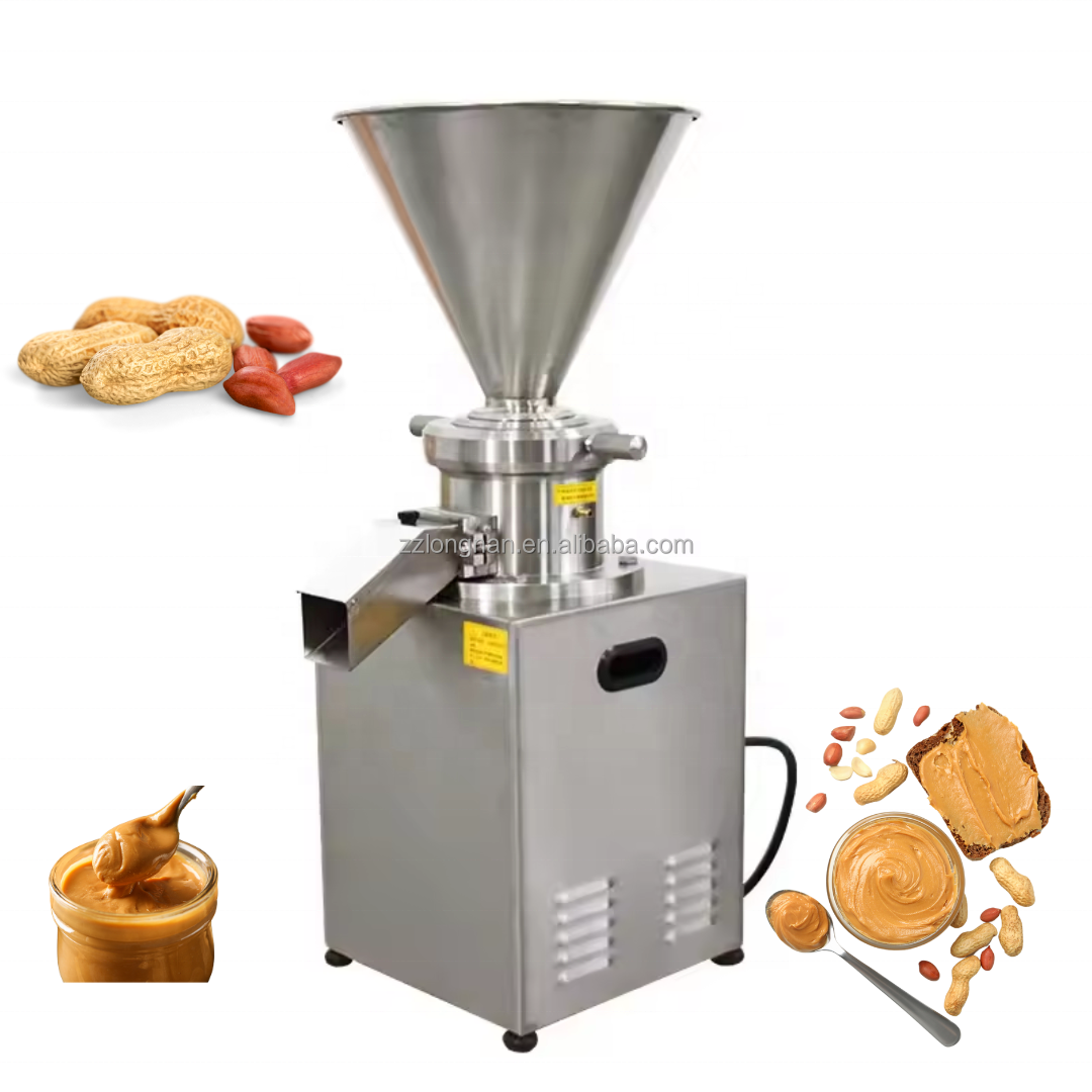 Industrial 100kg/h Chilli Sauce Grinding Making Machine/ Red Chilli Paste Grinder / Colloid Mill For Chili Paste