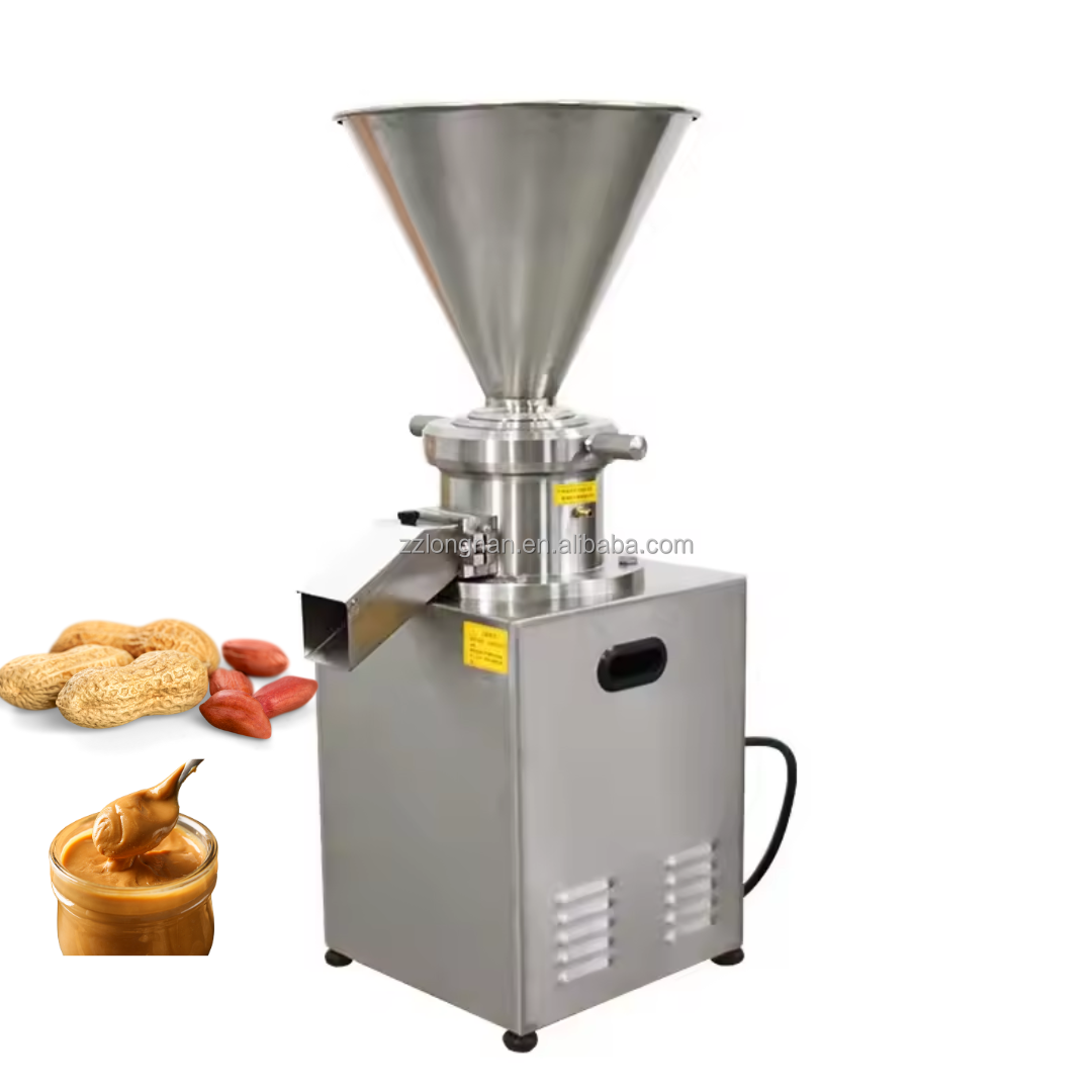 Industrial 100kg/h Chilli Sauce Grinding Making Machine/ Red Chilli Paste Grinder / Colloid Mill For Chili Paste