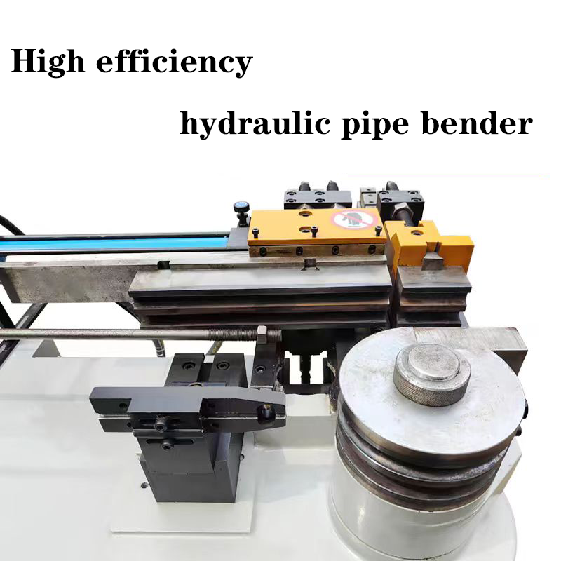 Semi-Automatic1 2 3 4 Inch Exhaust Hydraulic CNC manual square Mandrel heavy duty rotary pipe Tube Bender For large tube bending