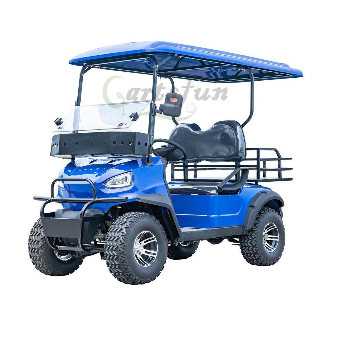 new golf cart 48V 4 wheel drive  4 seaters electric golf cart  for sale