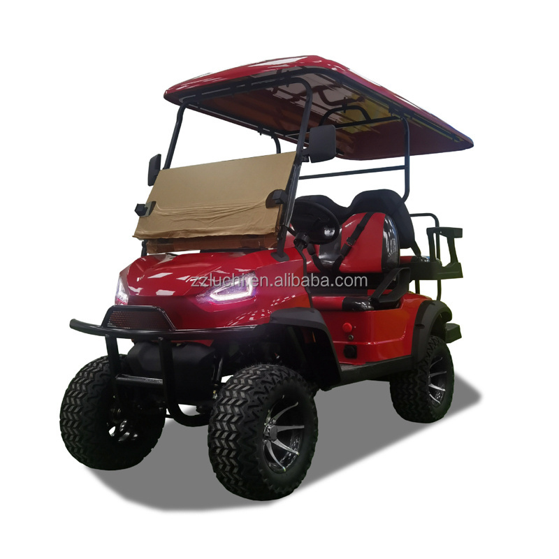 Wholesale Luxury 6 Seater Electric mini golf carts all terrain golf carts Battery Powered For Sale