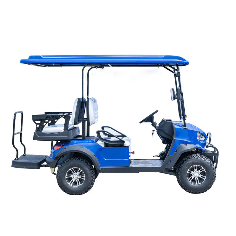 48v 72V 4 6seat electric 4x4 golf carts electric fast speed lifted