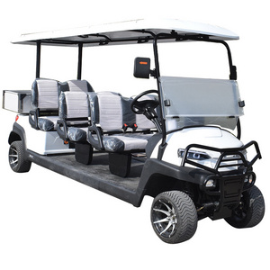 Wholesale  6 Seaters Electric Golf Cart 4 Wheel Drive Cheap Price Club Car Buggy Electric Golf Carts