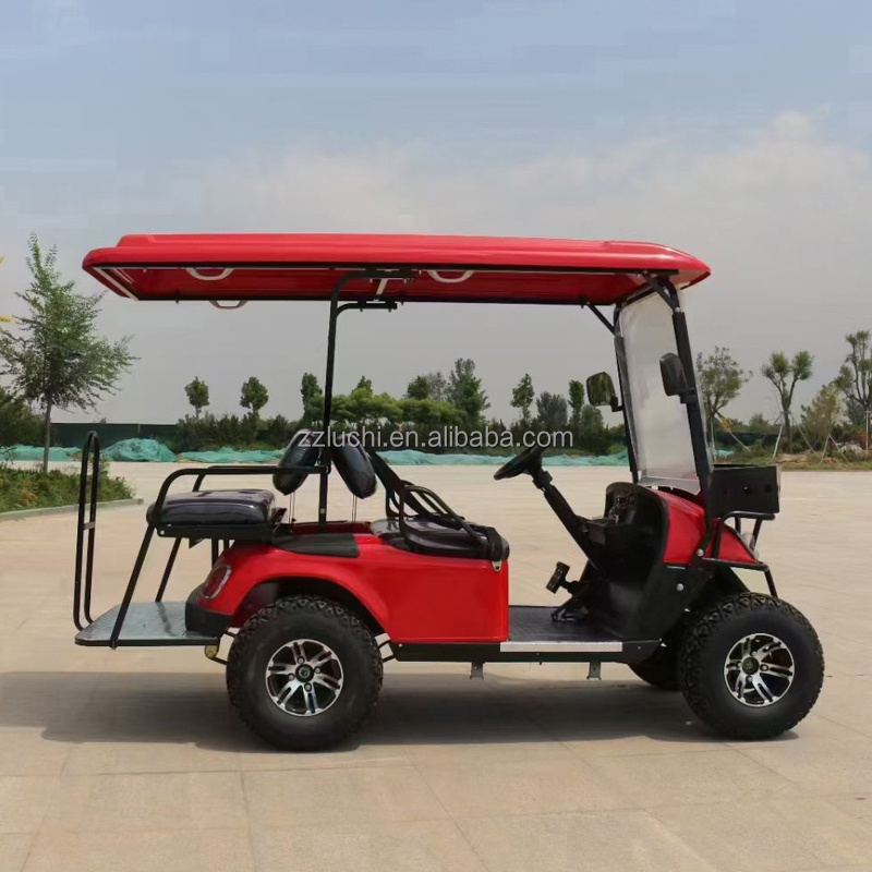 Wholesale Luxury 6 Seater Electric mini golf carts all terrain golf carts Battery Powered For Sale