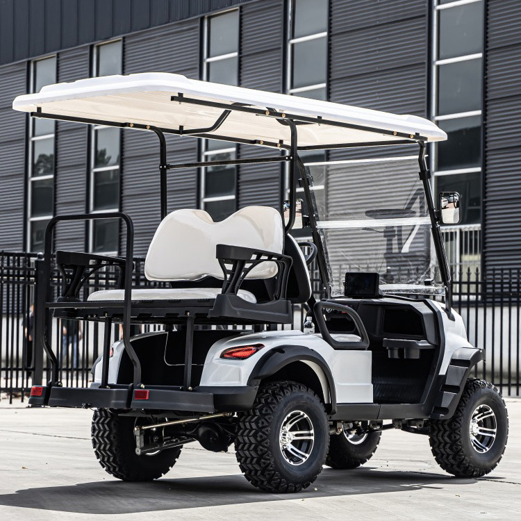 Used Golf Cart 2 4 6 8 Seats 4x4 Gasoline Off Road Club Car gas engine golf cart for Sale