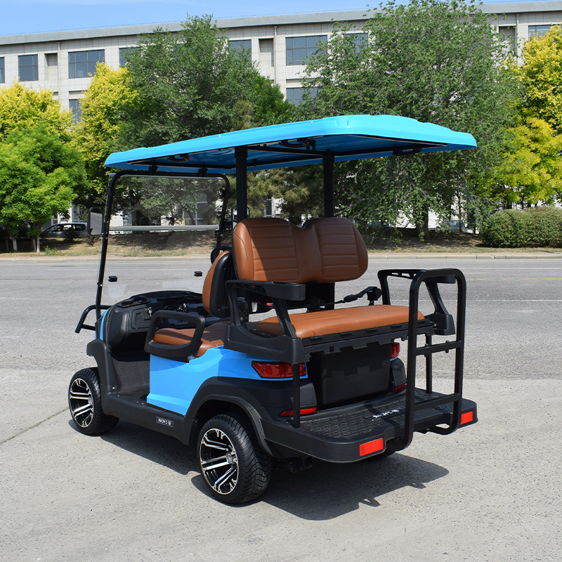 New Style 48V 60V 72V Club Car  Battery Operated Beach Golf Buggy 2 4 6 8 Seats Electric Lifted Hunting Golf Cart