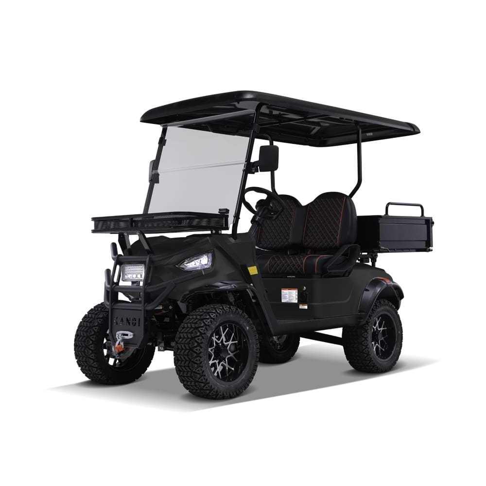 New electric golf carts 2 Seater Small Golf Cart Truck With Rear Cargo Bed