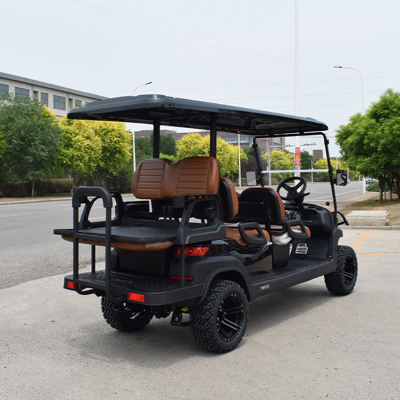 Gas Powered Golf Cart Buggy Sightseeing Scooter Comfortable Sightseeing Club Golf Buggy