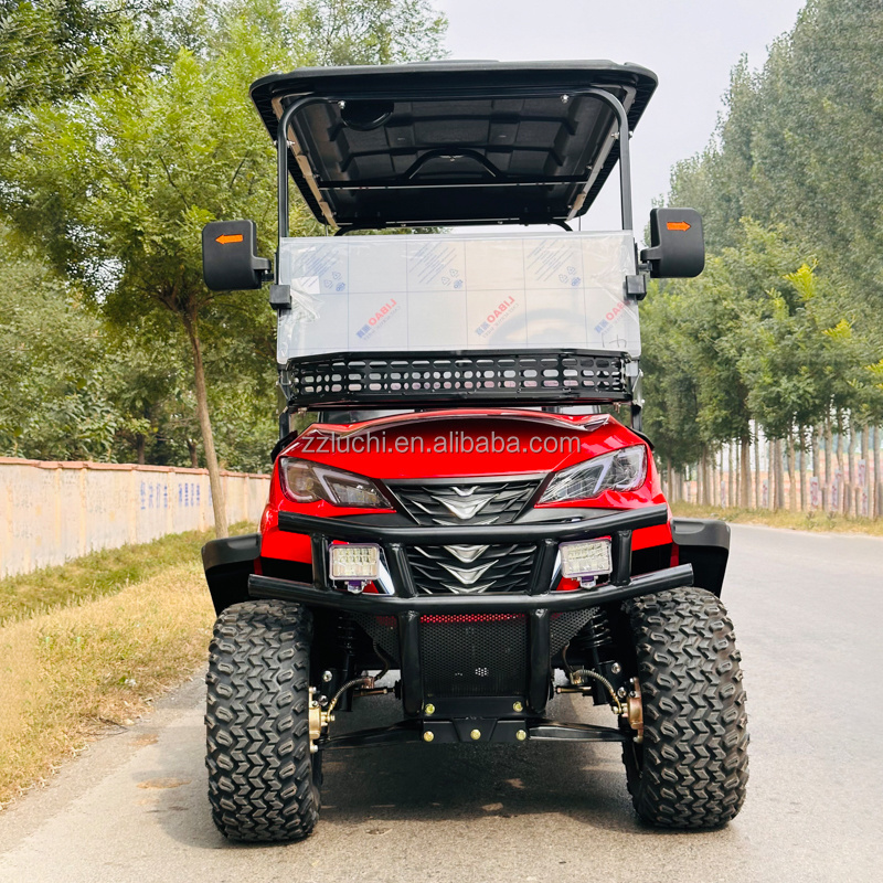 High Quality Exclusive 4 Seaters new electric 4x4 golf cart or Gas Powered Lifted Off Road golf cart