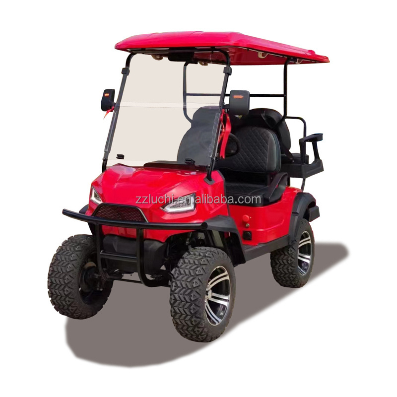 Wholesale Luxury 6 Seater Electric mini golf carts all terrain golf carts Battery Powered For Sale