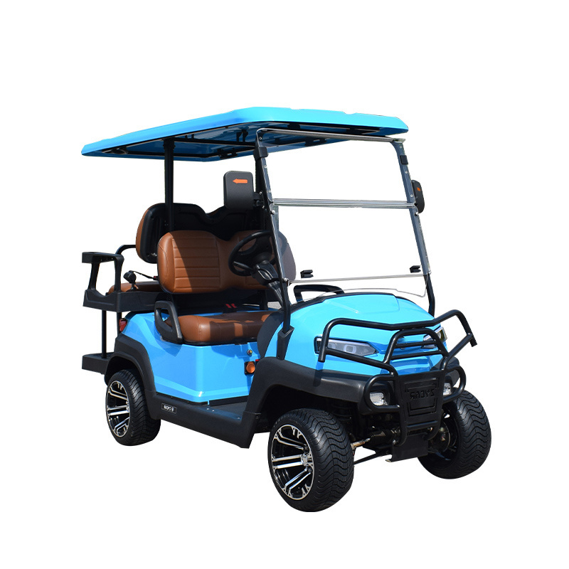 New Style 48V 60V 72V Club Car  Battery Operated Beach Golf Buggy 2 4 6 8 Seats Electric Lifted Hunting Golf Cart