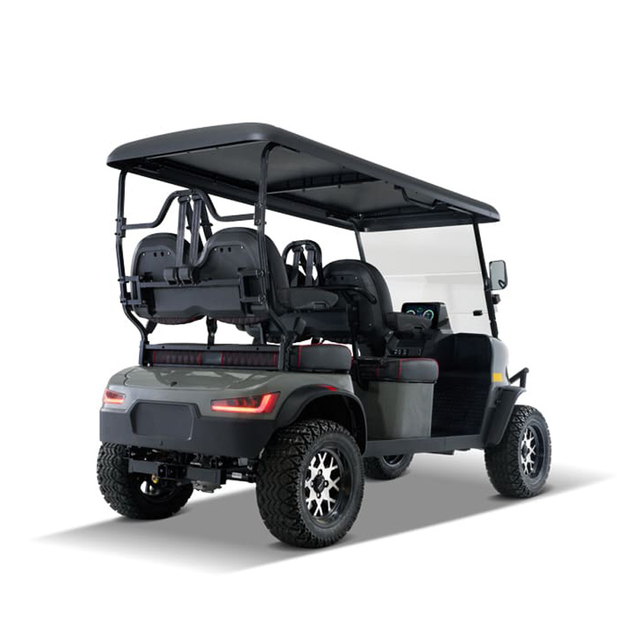 4 seater 72v golf cart with gas or electric power