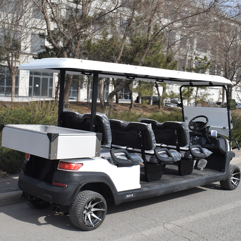 Wholesale  6 Seaters Electric Golf Cart 4 Wheel Drive Cheap Price Club Car Buggy Electric Golf Carts