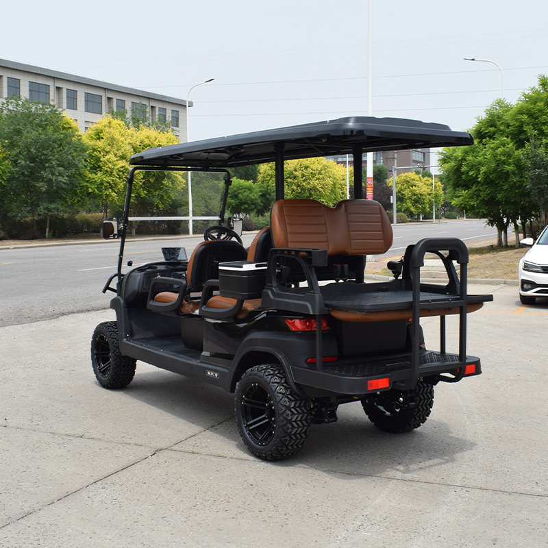 Gas Powered Golf Cart Buggy Sightseeing Scooter Comfortable Sightseeing Club Golf Buggy