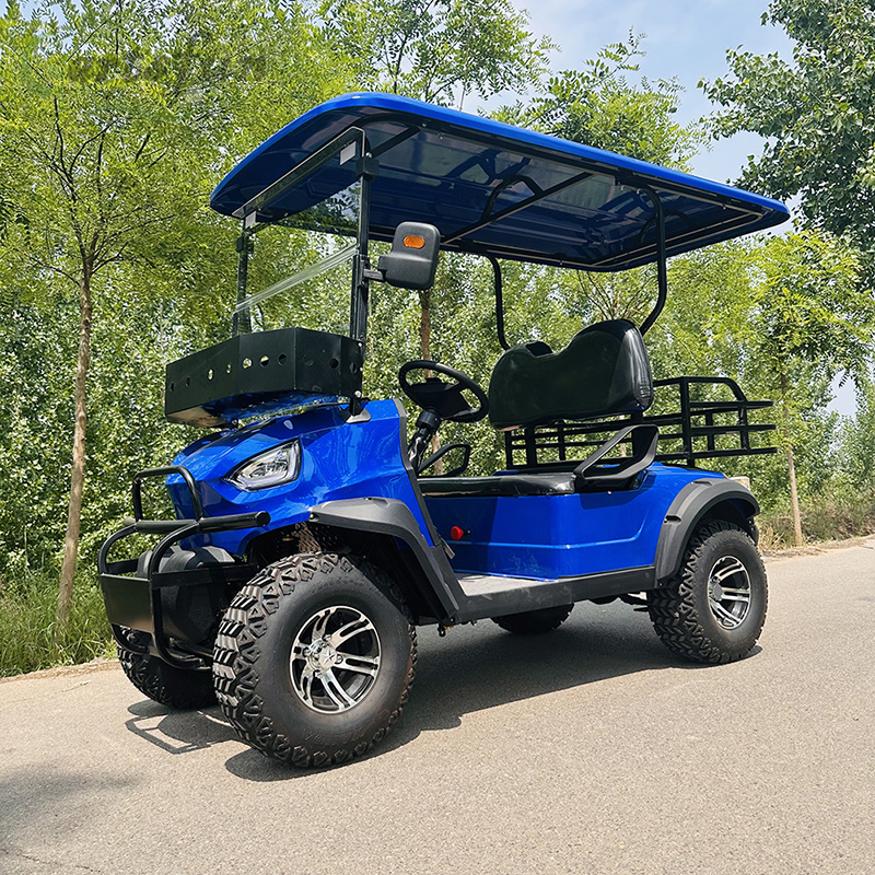 new golf cart 48V 4 wheel drive  4 seaters electric golf cart  for sale