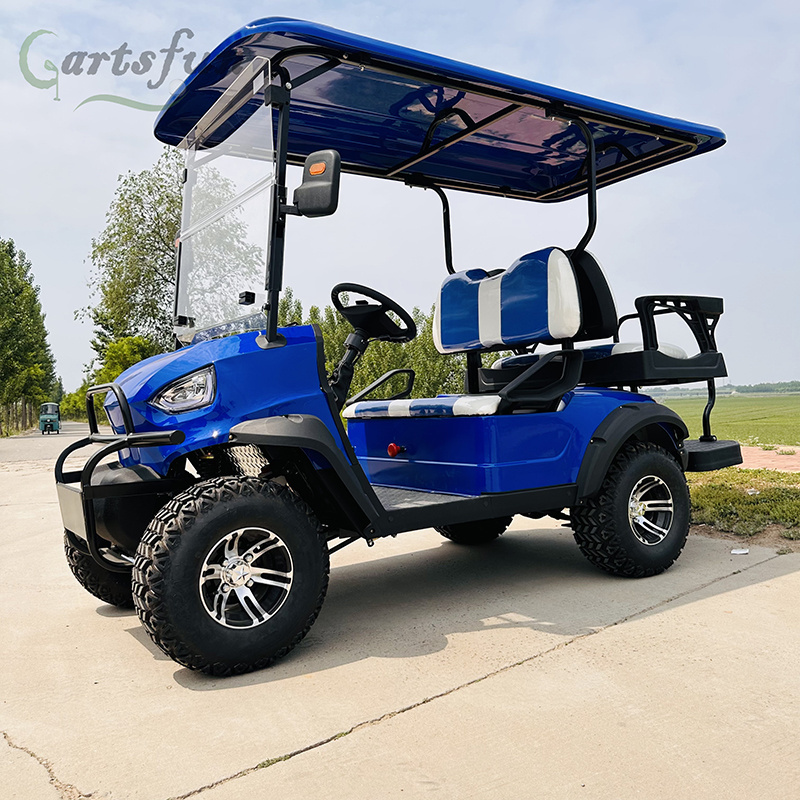 new golf cart 48V 4 wheel drive  4 seaters electric golf cart  for sale