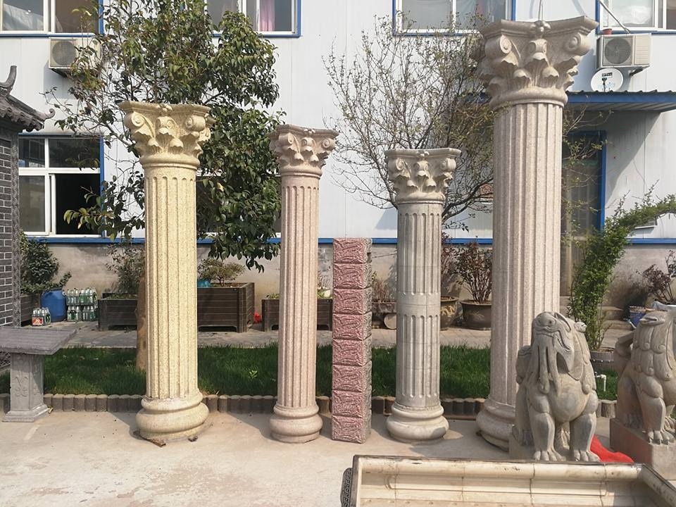 New Design Exterior Decoration Polystyrene Cornice Moulding Columns Eps Roman Pillar Mold