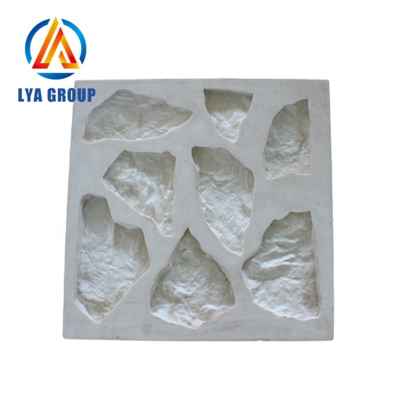 Concrete stone made by silicone rubber mould artificial granite faux stone molds