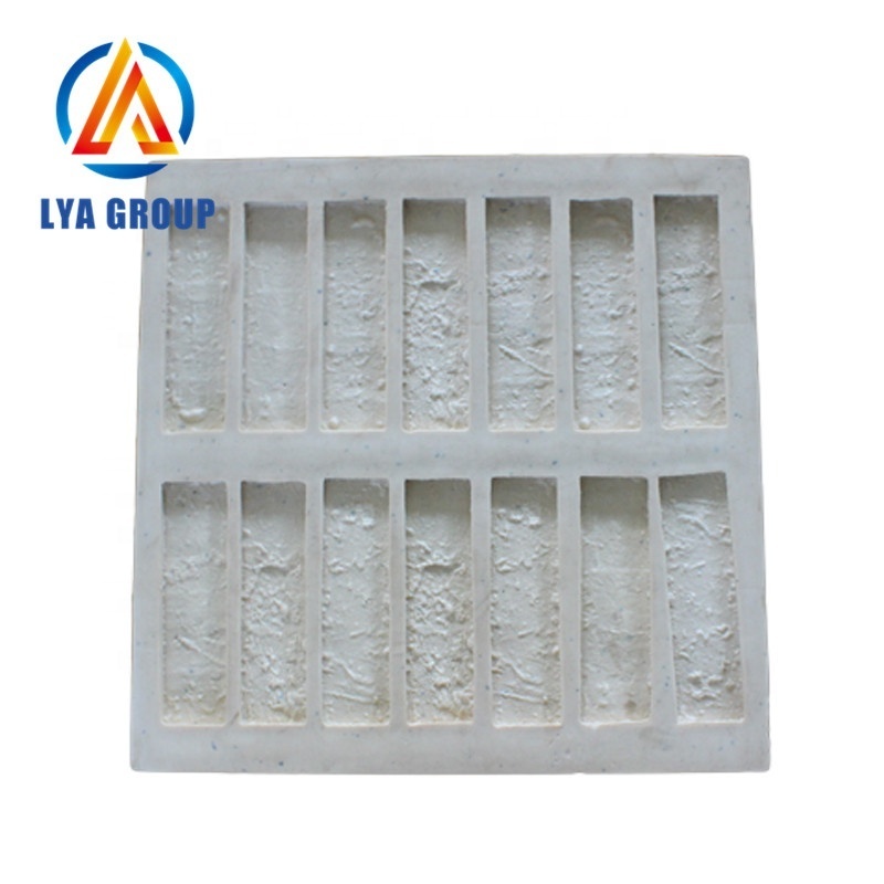 Faux stone mold making natural fossil artificial stone tiles mould