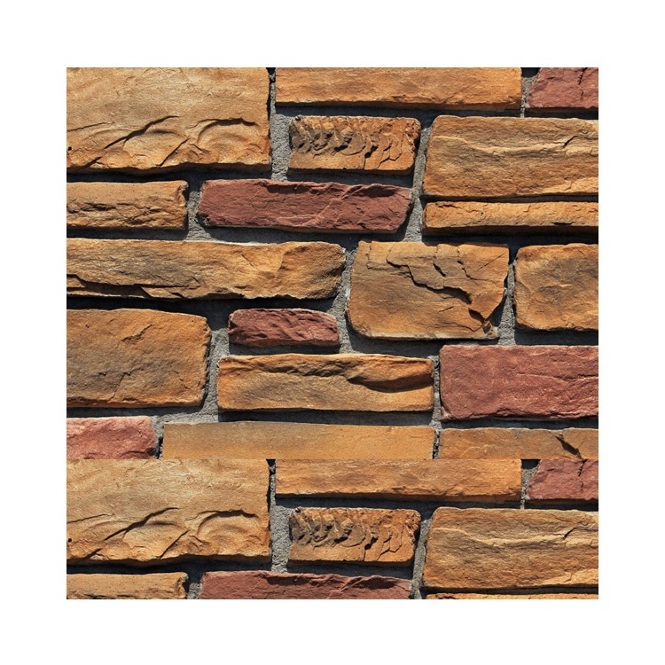 Artificial stone brick cladding faux stone panels shower wall Cultural brick molds for artificial