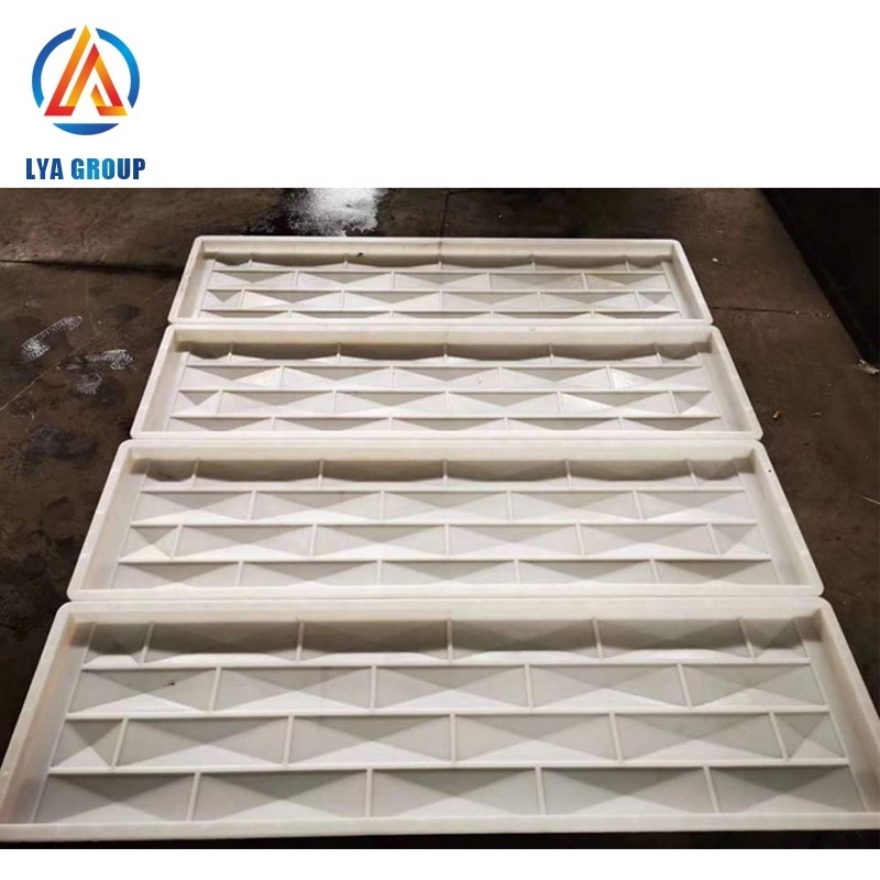 Precast fence panels blow molded plastic post fence wall panel molds