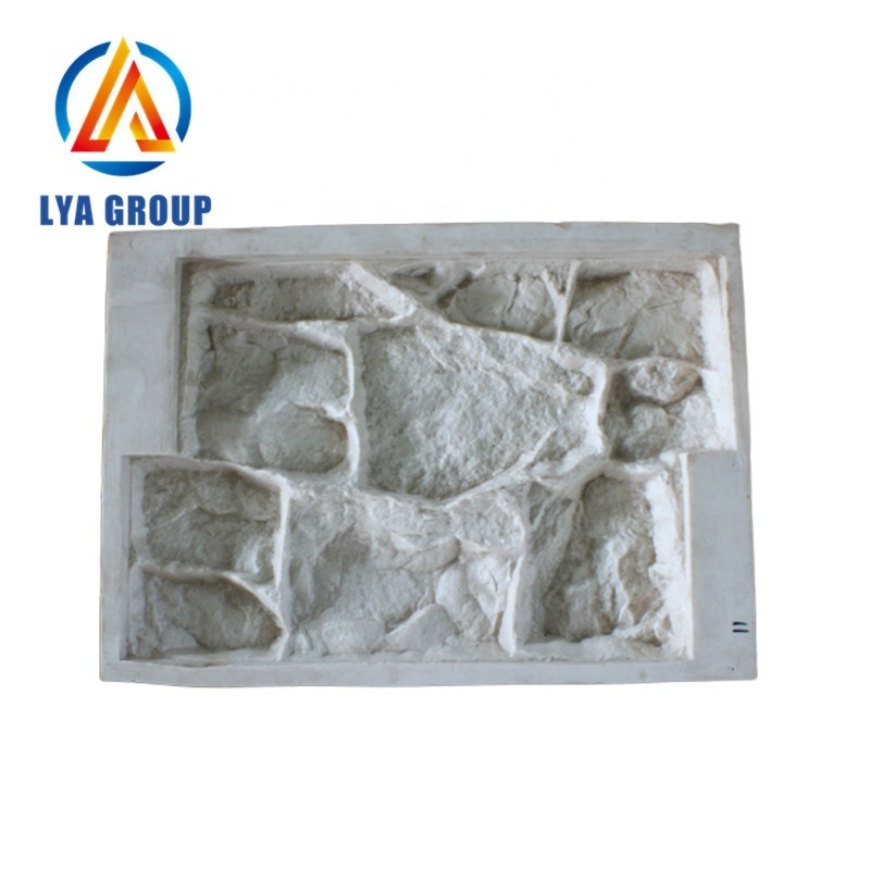 Concrete stone made by silicone rubber mould artificial granite faux stone molds