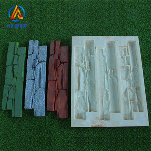 Concrete stone made by silicone rubber mould artificial granite faux stone molds