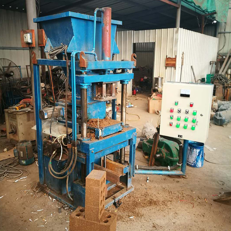 concrete interlocking paving molds manual clay soil brick making machine