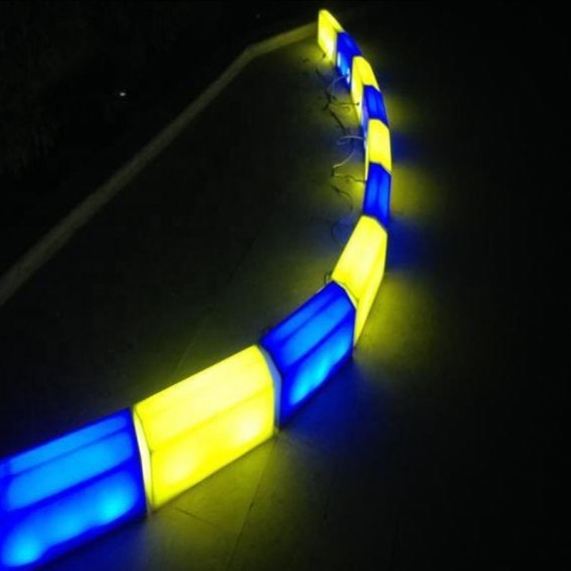 Good price led light parking plastic paving kerbstone road side curb kerb stone