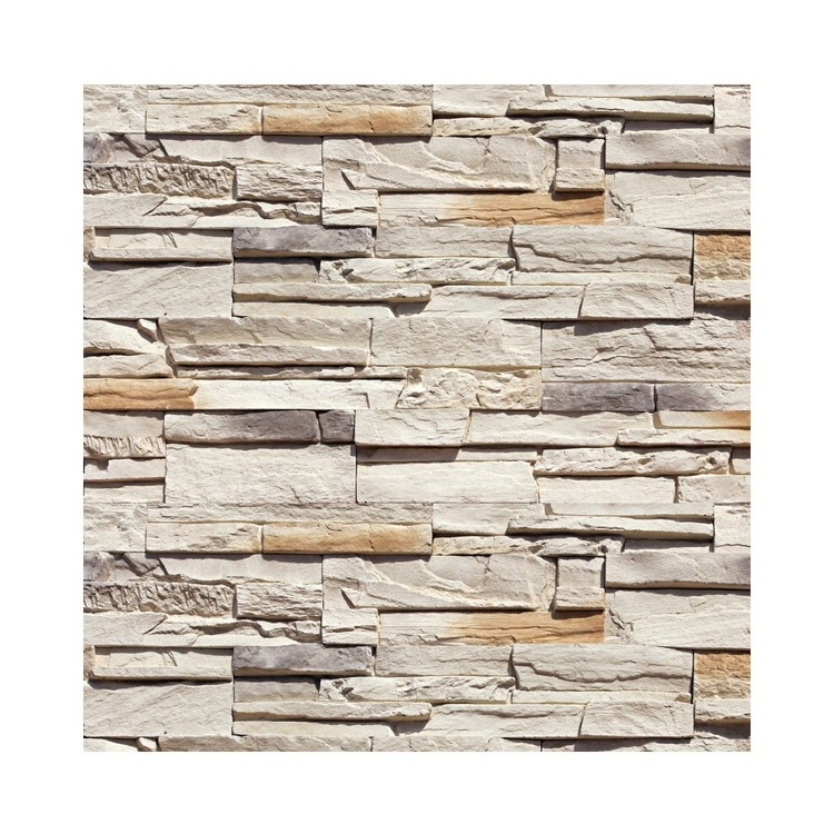 Artificial stone brick cladding faux stone panels shower wall Cultural brick molds for artificial